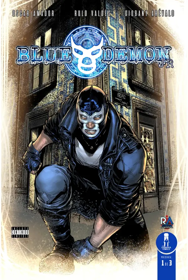 Blue Demon Jr. Cómic No. 1 Portada